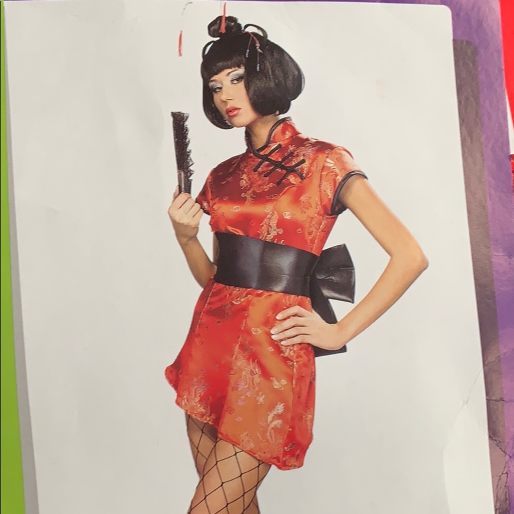 🌹🌹Japanese Lady. Halloween costume. New